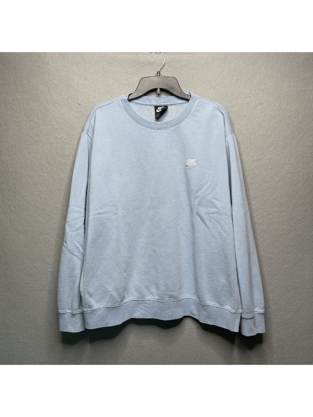 Nike Mens Light Blue Crewneck Sweatshirt XL